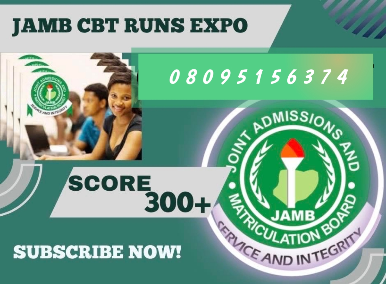 JAMB expo website 2024 JAMB Expo Runs / JAMB expo website 2024 JAMB UTME Questions and Answers