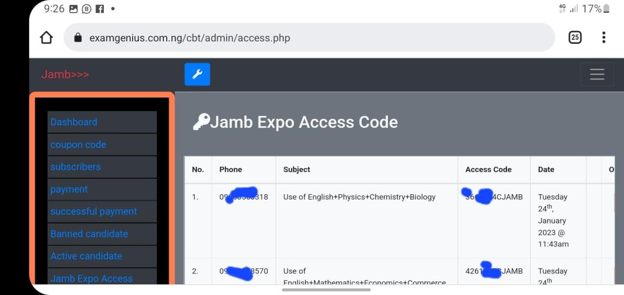 JAMB expo website expo for jamb (runs) / JAMB expo website jamb runz website 2024/2025
